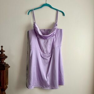 Heiress‎ Beverly Hills • Satin Corset Mini Dress